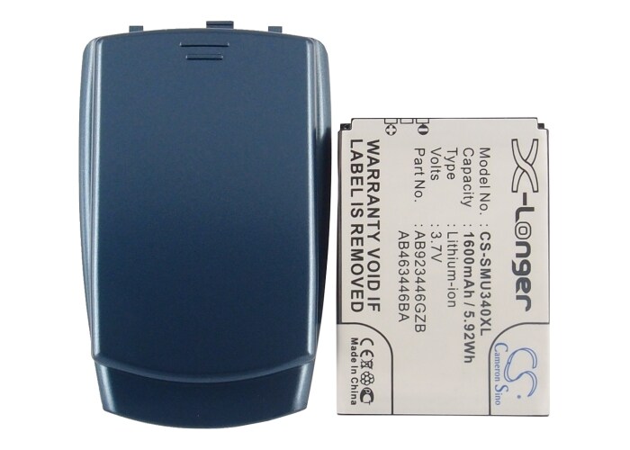 Batteri til mobiltelefon, smarttelefon for Samsung SCH-U340