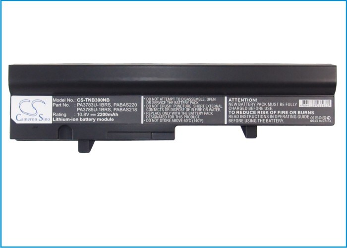 Batteri til bærbar PC, til Toshiba Satellite NB300, Satellite N302 m.fl.