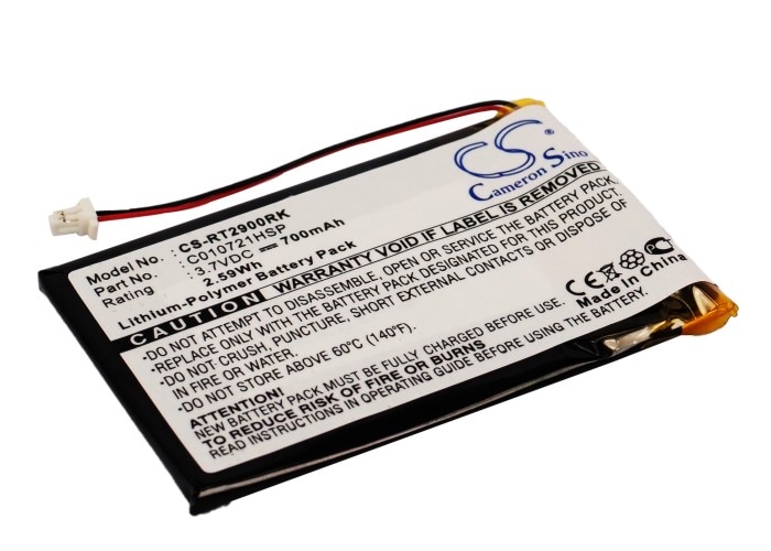 Batteri til tastatur og mus for Rapoo 2900 Touch