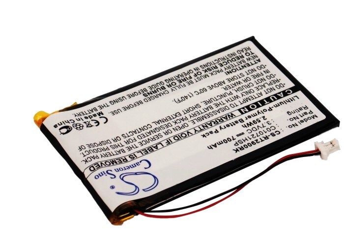 Batteri til tastatur og mus for Rapoo 2900 Touch