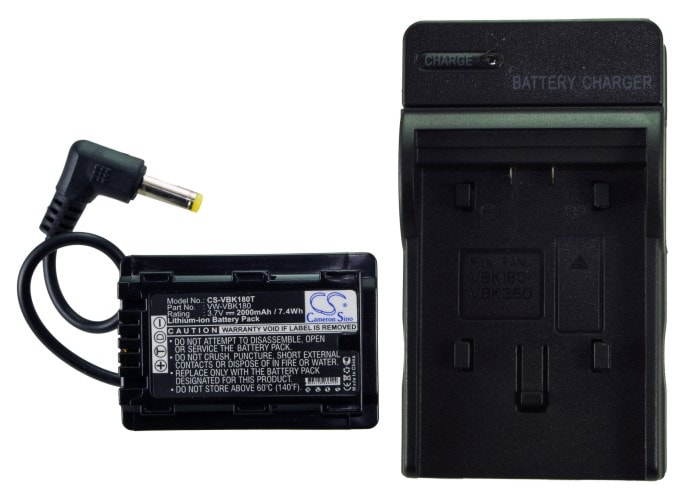 Batteri til kamera for Panasonic SDR-H85, SDR-T55, SDR-T50 m.fl.