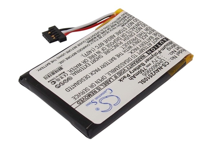 Batteri til GP, navigasjonssystem for Navigon 2510, 2510 Explorer