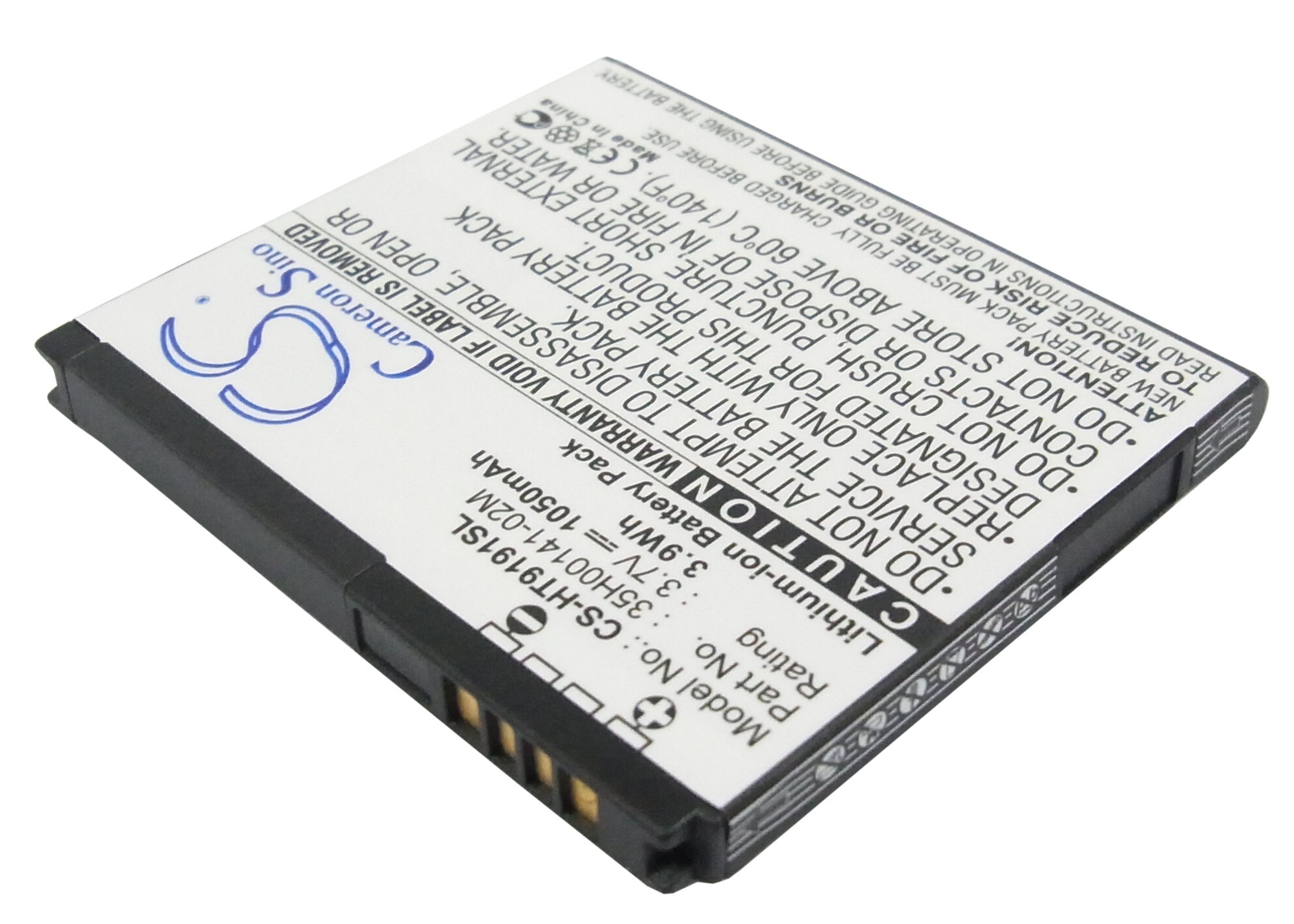 Batteri til mobiltelefon, smarttelefon for T-Mobile myTouch HD, PD98120