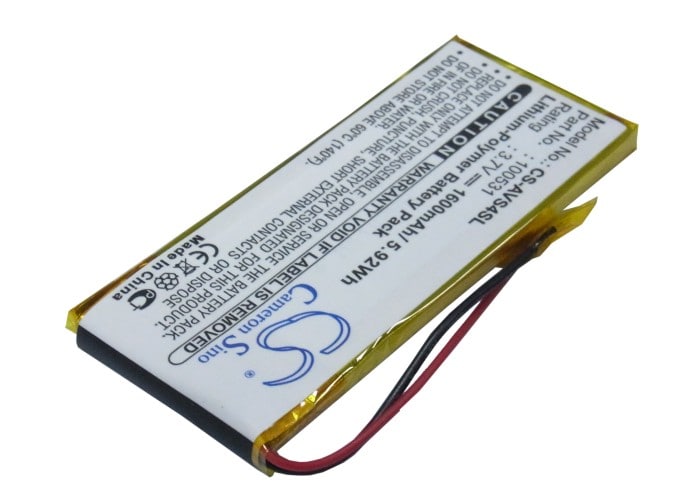 Batteri til mediespiller for Archos 43 Vision, 43 Vision EU, 43 Vision US