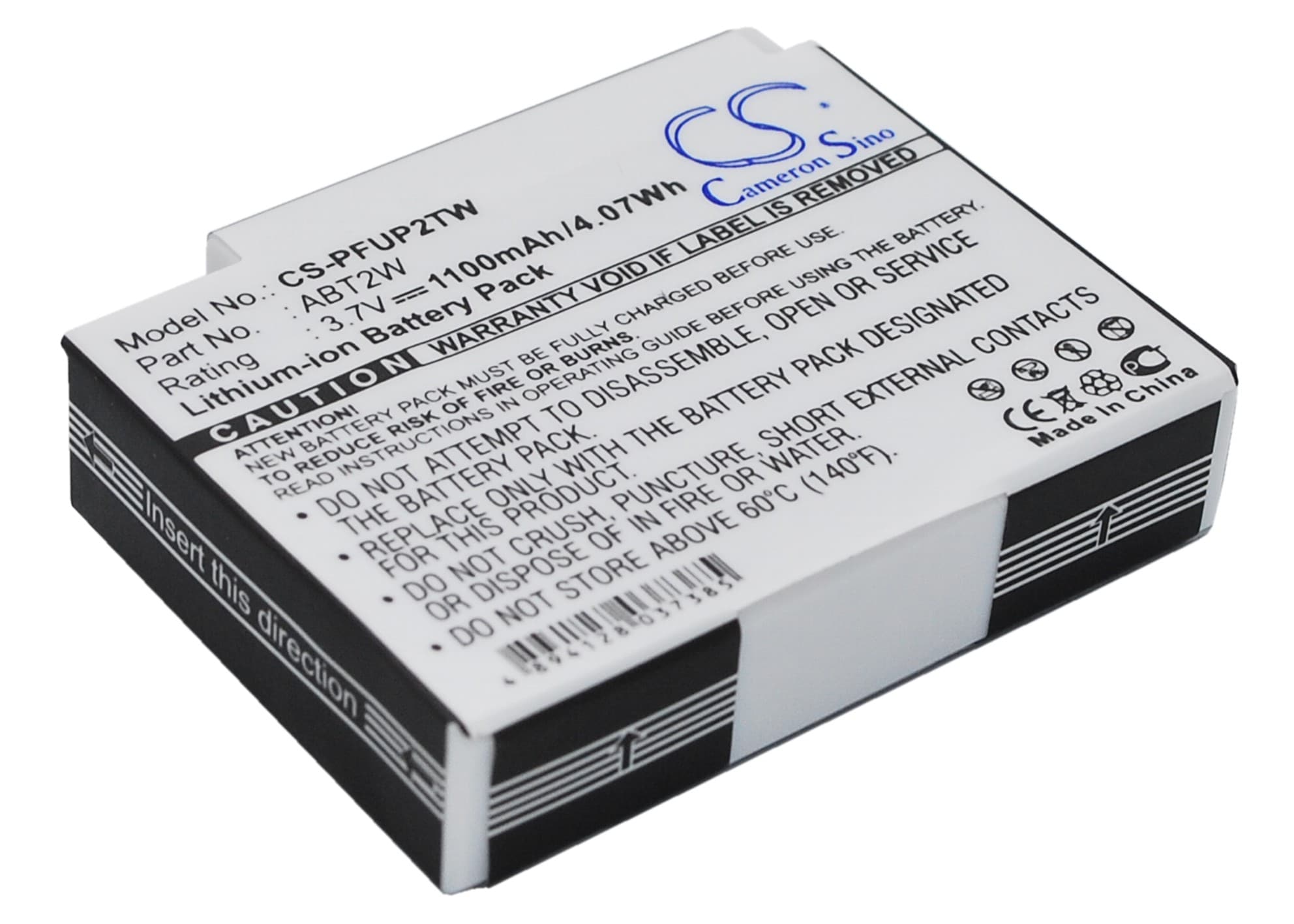 Batteri til kamera for Cisco Flip Ultra HD, Flip Video, FlipVideo m.fl.
