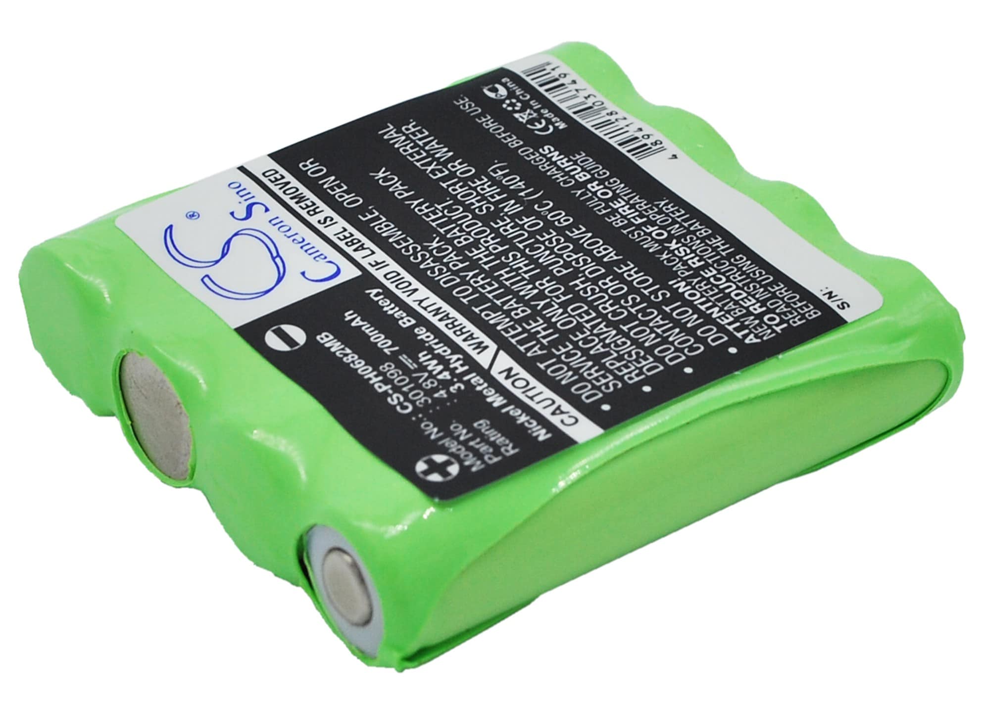 Batteri til BabyPhone for Harting & Helling Bug 2004 Baby Monitor, MBF 6666 m.fl.