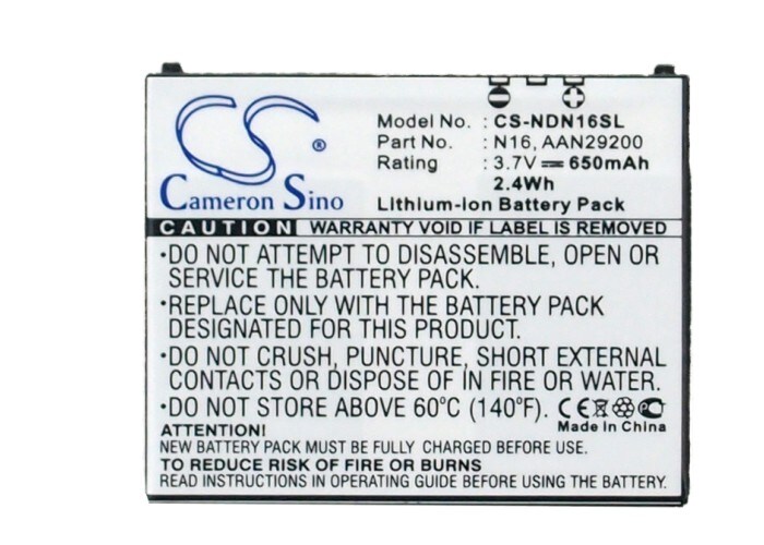 Batteri til mobiltelefon, smarttelefon for NTT DoCoMo N904i, N905iu, N905iBiZ m.fl.