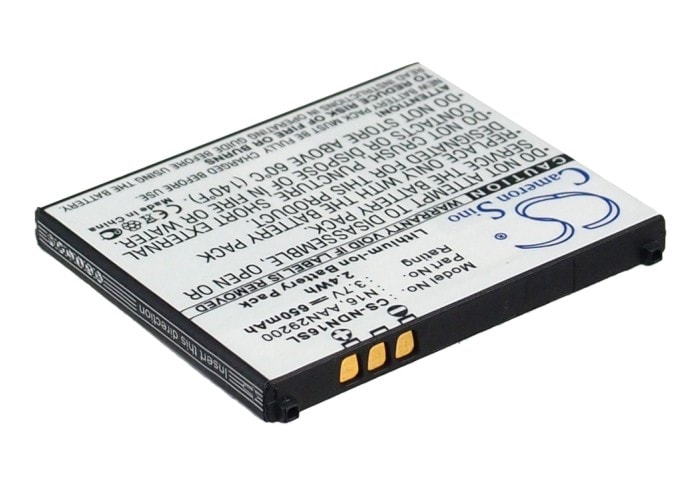 Batteri til mobiltelefon, smarttelefon for NTT DoCoMo N904i, N905iu, N905iBiZ m.fl.