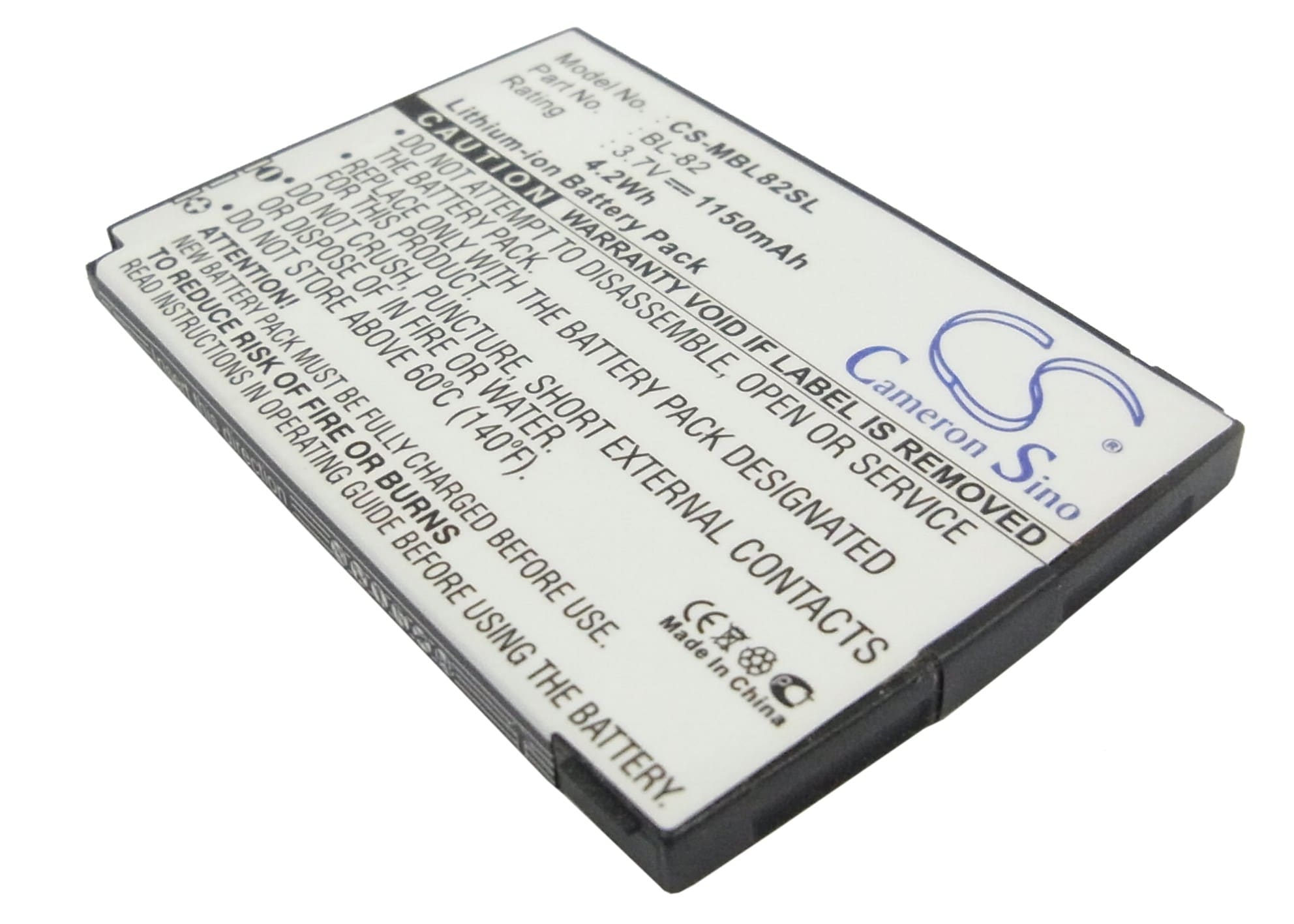 Batteri til mobiltelefon, smarttelefon for I-Mobile 2206