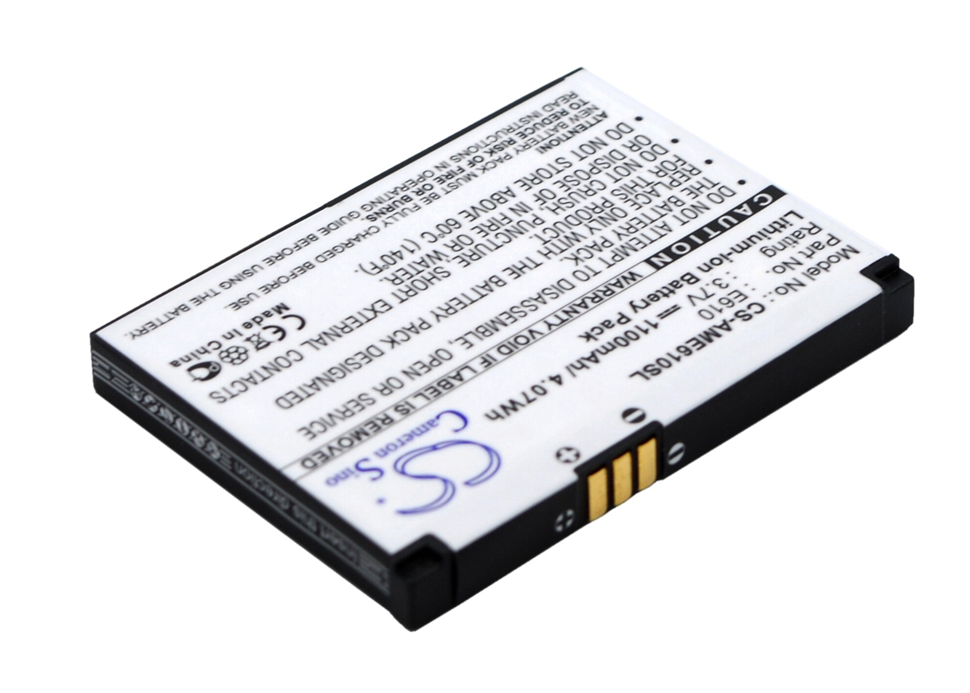 Batteri til mobiltelefon, smarttelefon for AMOI E610