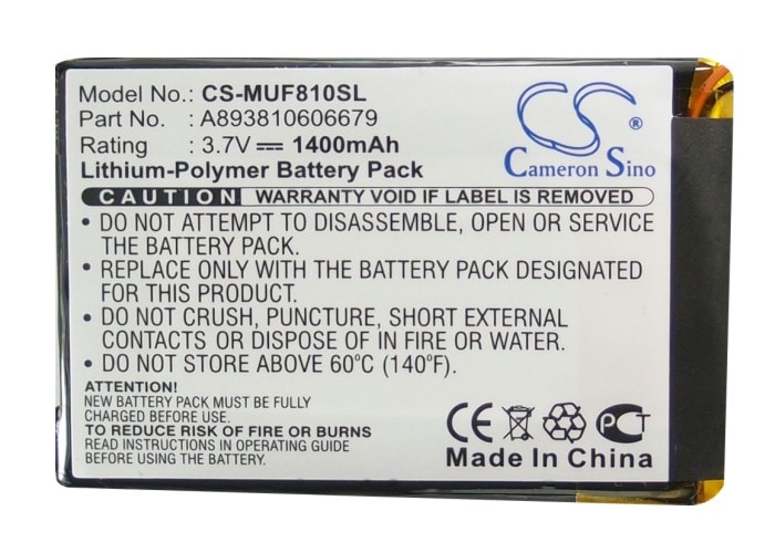 Batteri til mobiltelefon, smarttelefon for I-Mate 810-F