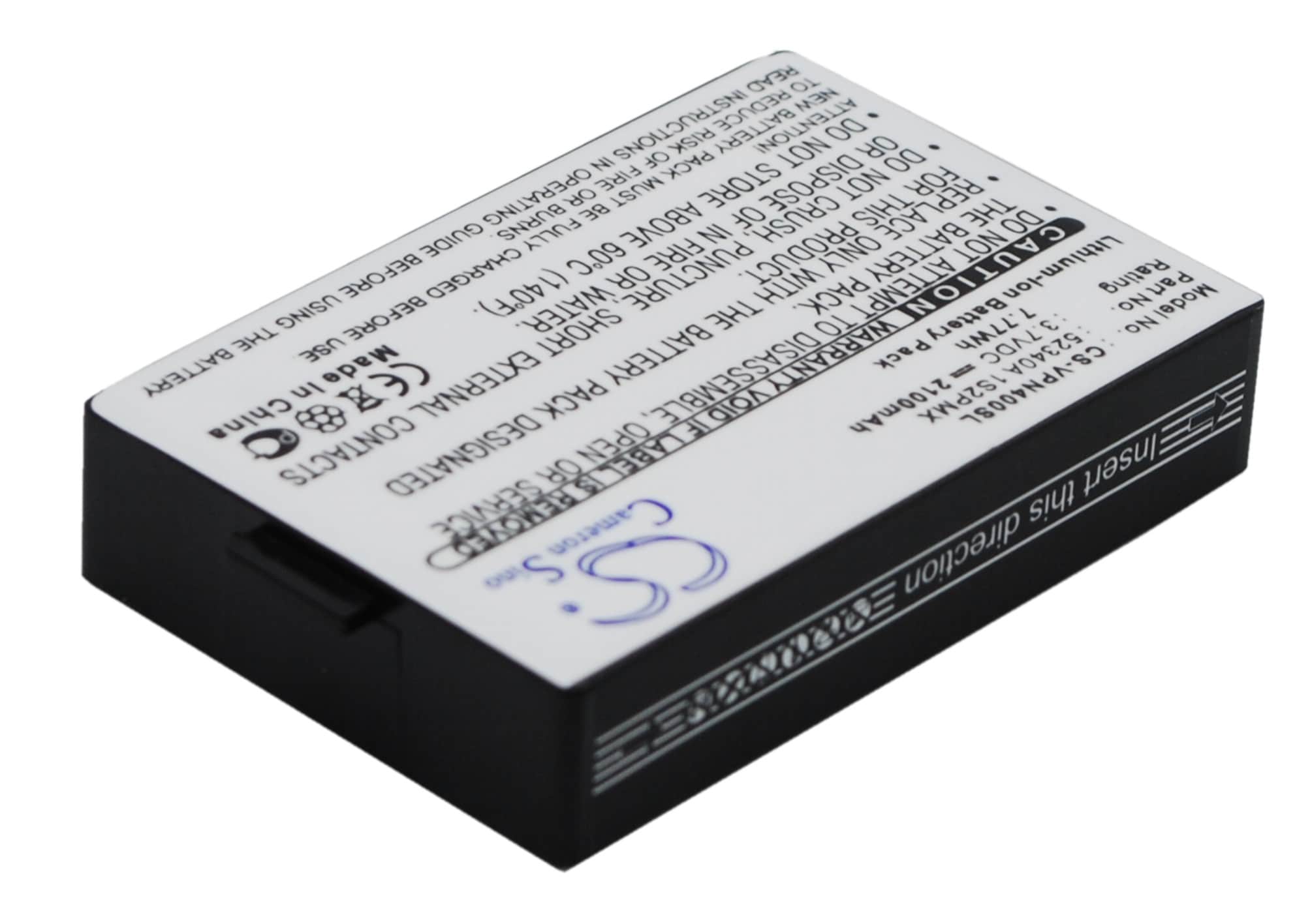 Batteri til GPS, navigasjonssystem for VDO Dayton PN4000, PN4000-TSN, BAT-4060