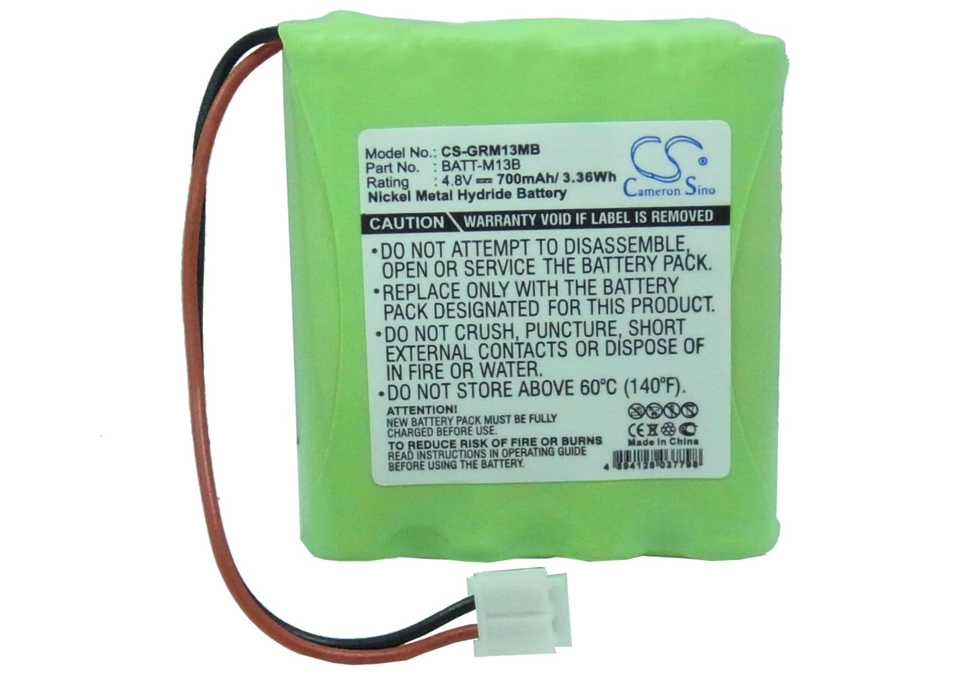 Batteri til BabyPhone for GRACO M, M13B8720-000