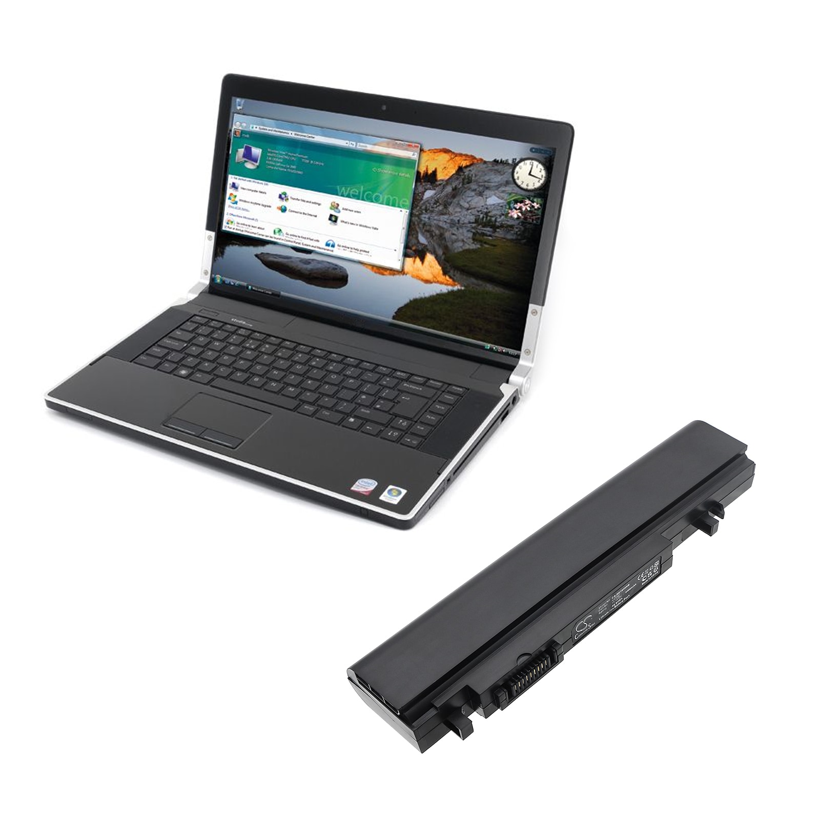 Batteri til bærbar PC, for Dell Studio XPS 16, Studio XPS 1640 m.fl.