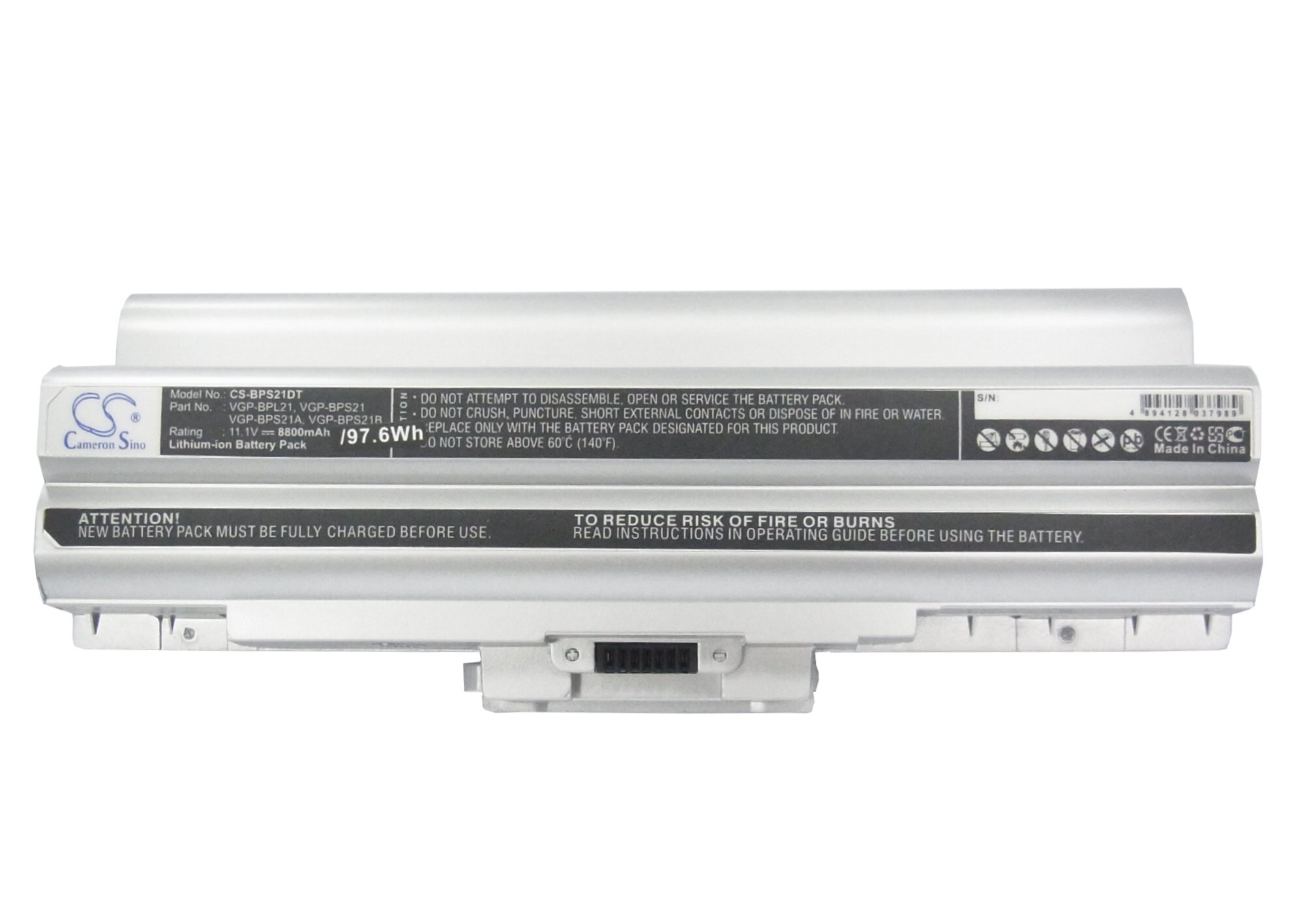 Batteri til bærbar PC, notatbok til Sony VAIO VGN-AW41JF, VAIO VGN-AW41MF m.fl.