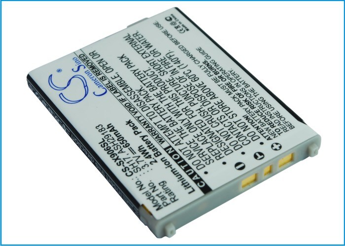 Batteri til mobiltelefon, smarttelefon for Sharp SH906I, 906I, 906H