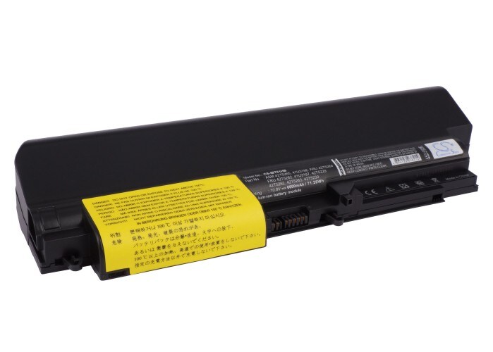 Batteri til bærbar PC, Notatbok for IBM ThinkPad T61 7659, ThinkPad T400 2764 m.fl.
