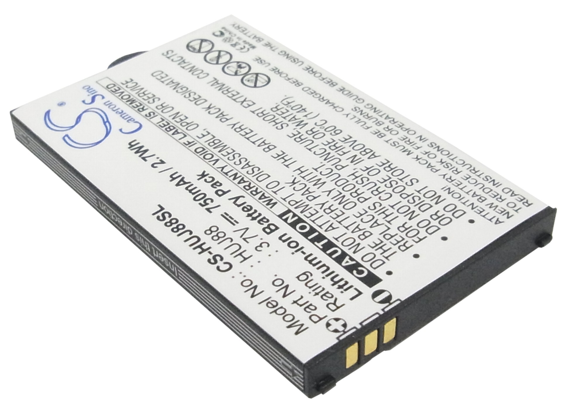 Batteri til mobiltelefon, smarttelefon for Huawei EZ Cricket J88, Cricket J88B
