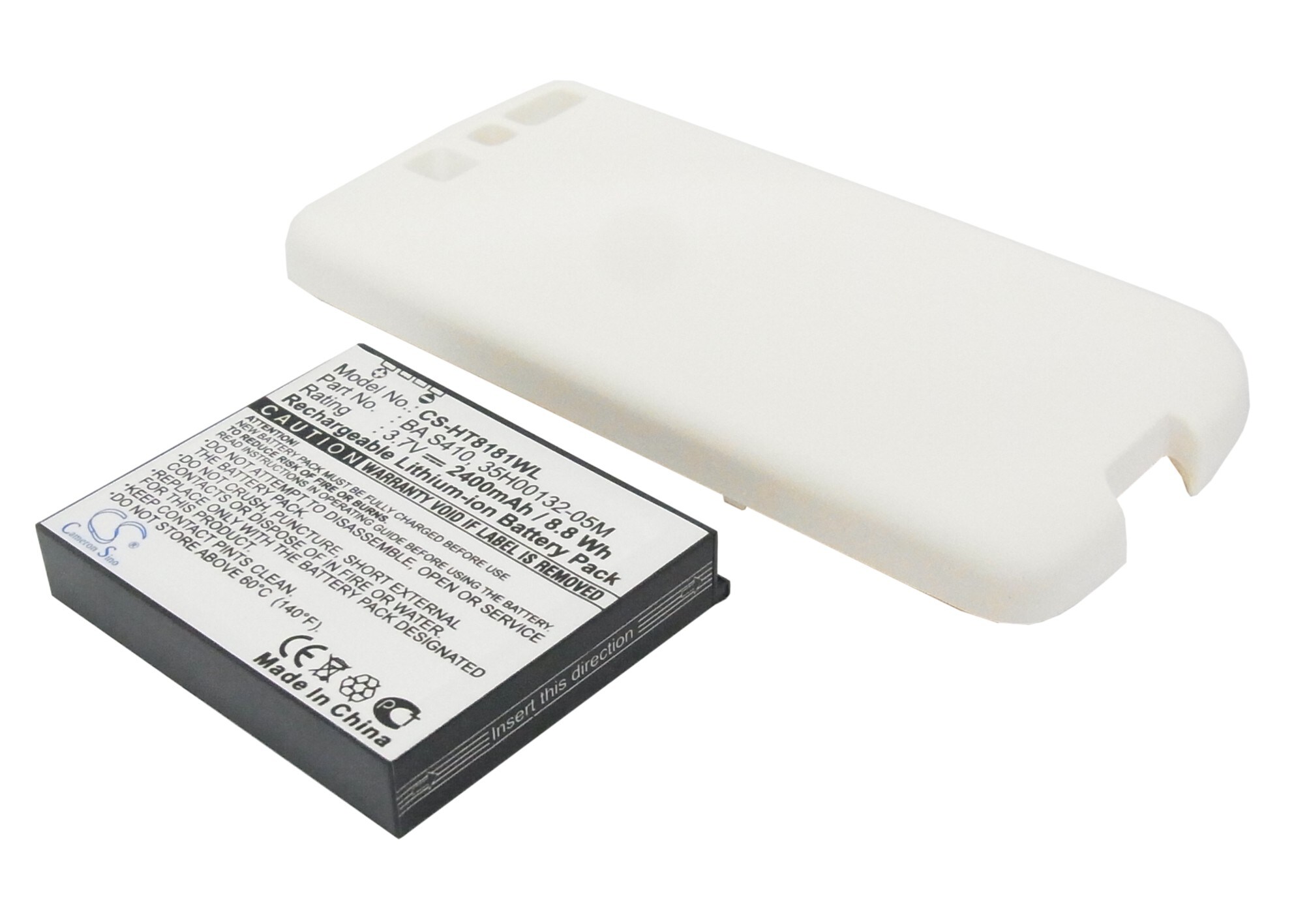 Batteri til mobiltelefon, smarttelefon for T-Mobile Desire, Bravo