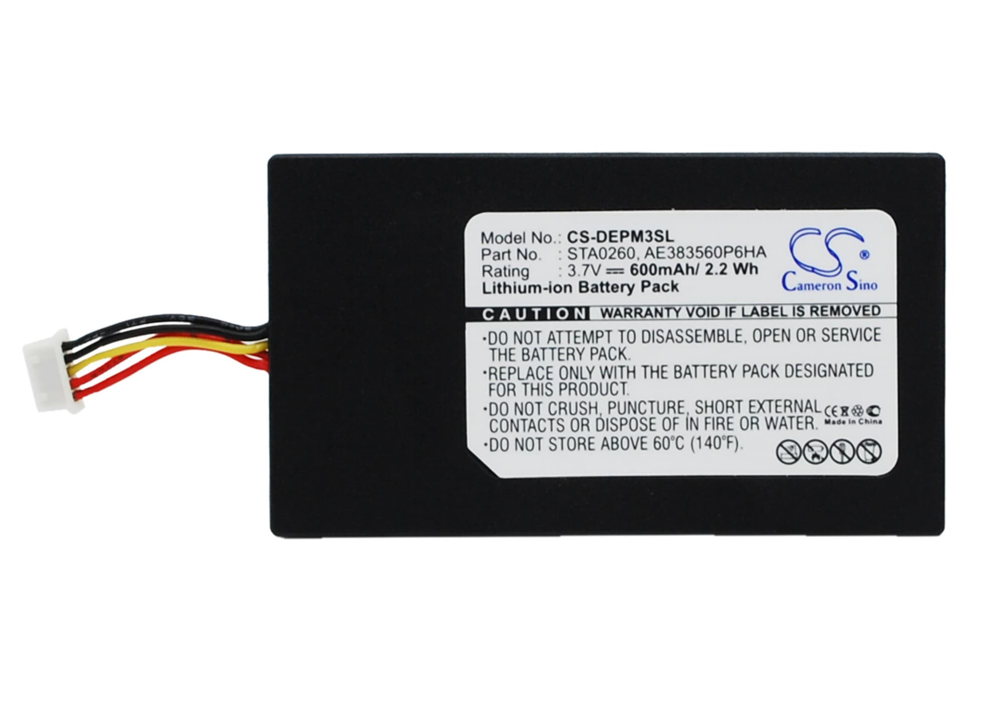 Batteri til mobiltelefon, smarttelefon for EasyPack Ezpack M-3
