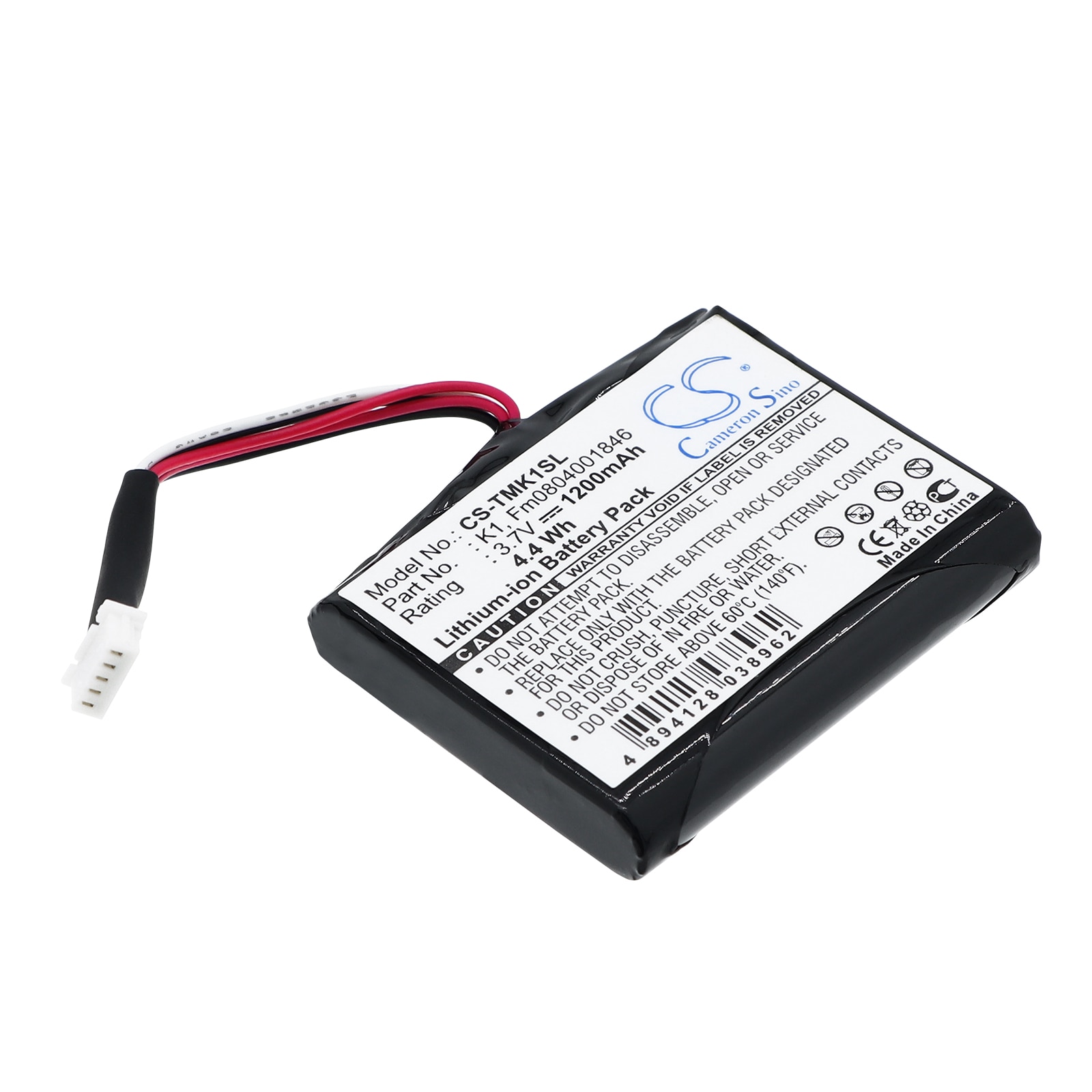 Batteri til GP, navigasjonssystem for TomTom One XL HD Traffic