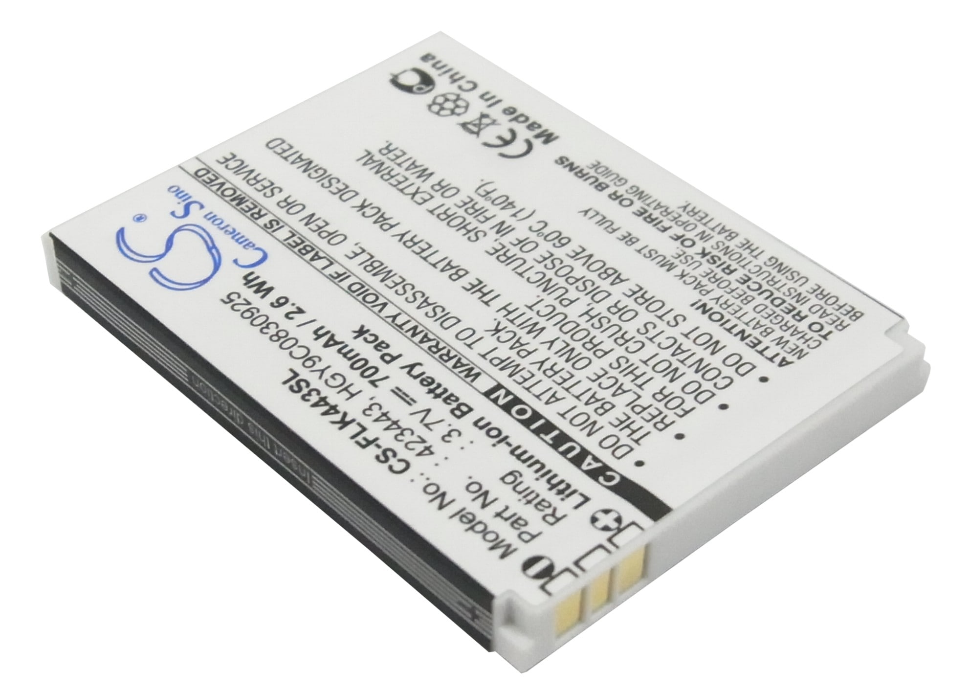 Batteri til trådløst headset for FOXLINK 423443