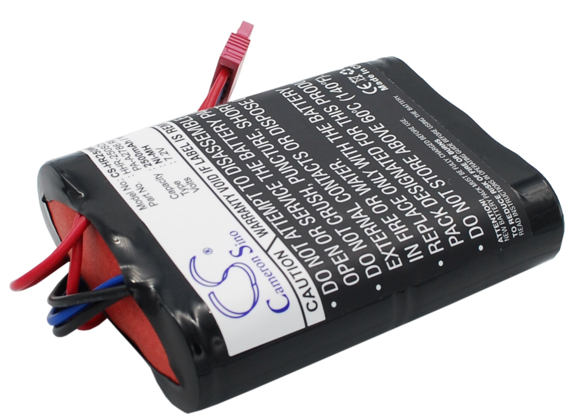 Batteri til kjøretøy for Panasonic HHR-250SCH L2x3, PA-A2786 R001-1B