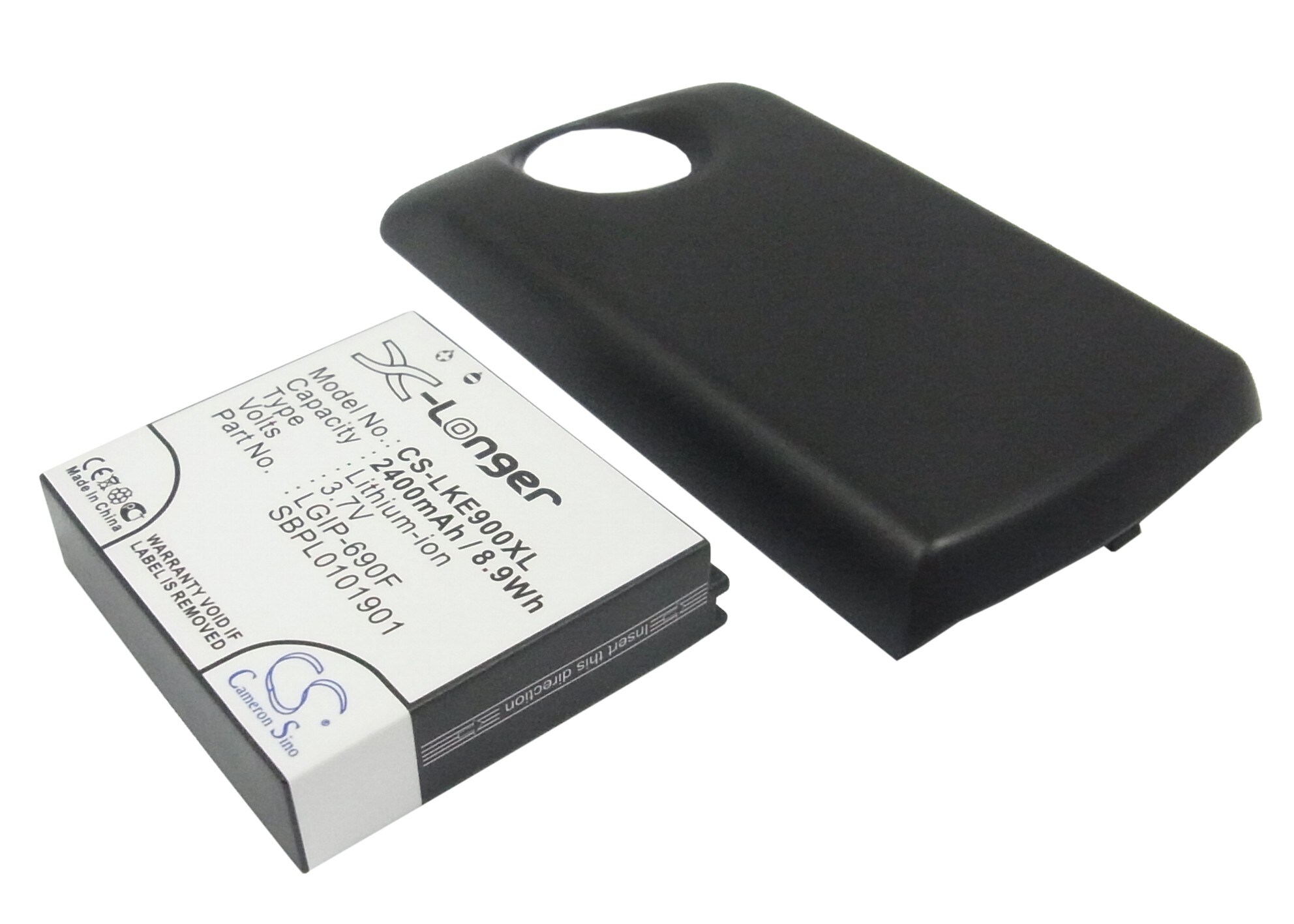 Batteri til mobiltelefon, smarttelefon for LG Optimus 7, E900