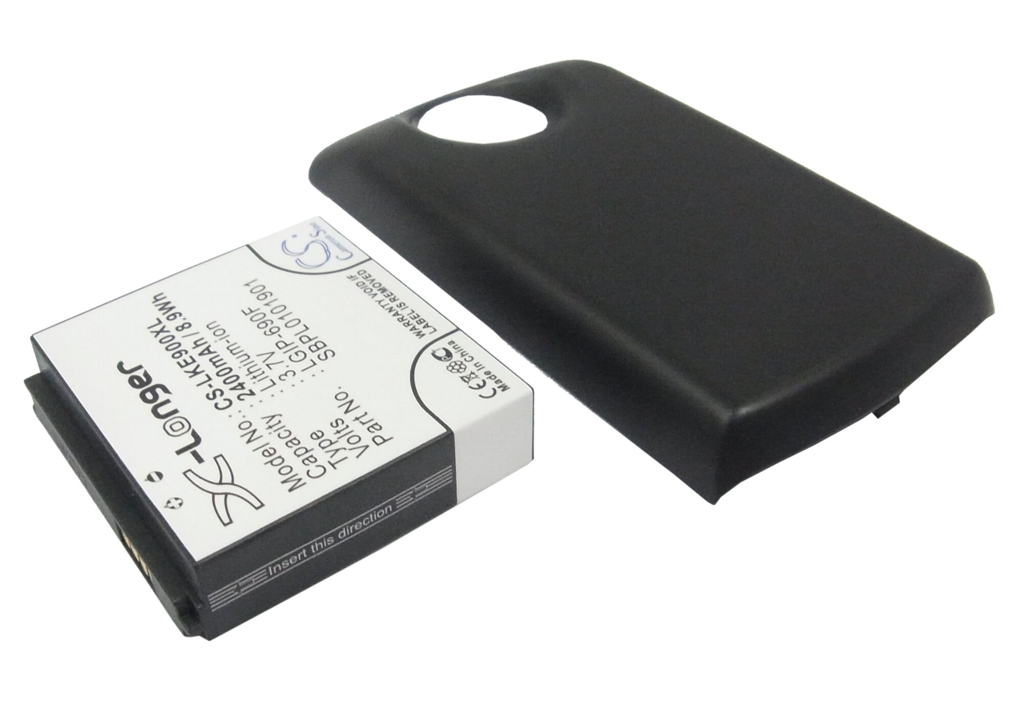 Batteri til mobiltelefon, smarttelefon for LG Optimus 7, E900