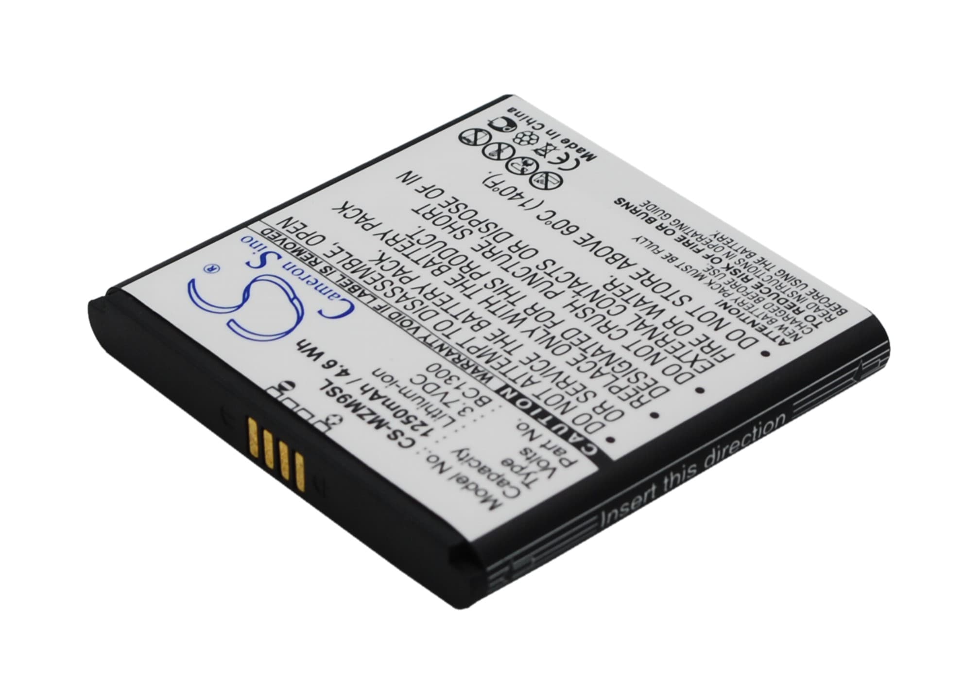 Batteri til mobiltelefon, smarttelefon for Meizu M9