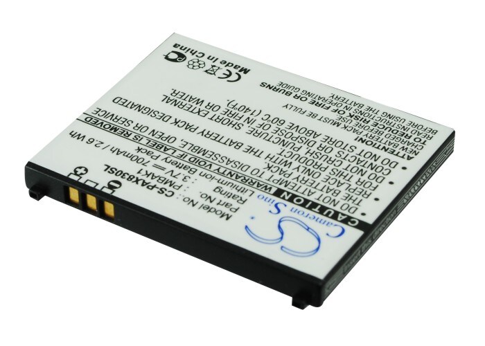 Batteri til mobiltelefon, smarttelefon for SoftBank 831P, 830P, 824P