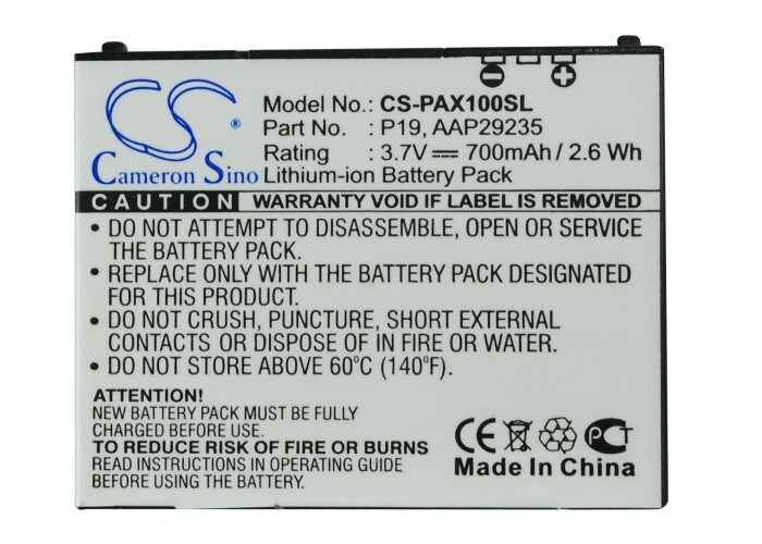 Batteri til mobiltelefon, smarttelefon for SoftBank P-10A, P-09A, P-08A m.fl.