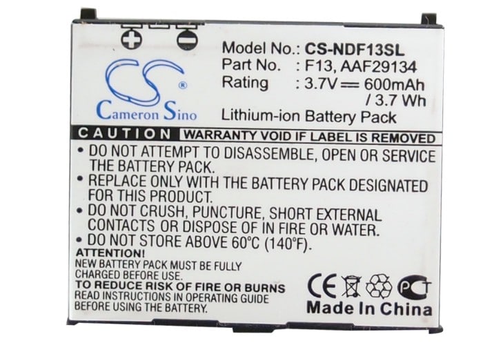 Batteri til mobiltelefon, smarttelefon for NTT DoCoMo F-04B