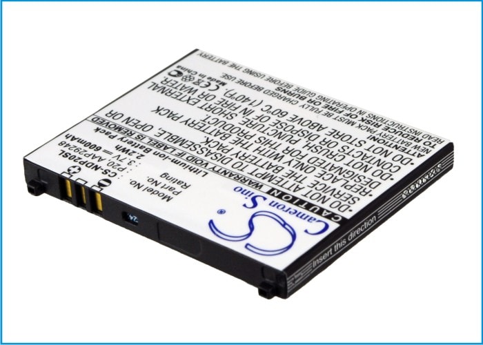 Batteri til mobiltelefon, smarttelefon for NTT DoCoMo P-01B, P-02B, P-04B