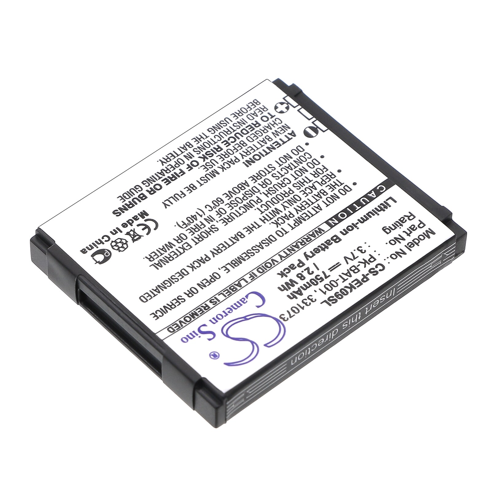Batteri til mobiltelefon, smarttelefon for Peek Pronto, 9