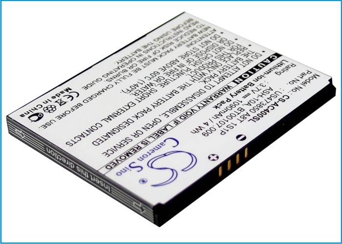 Batteri til mobiltelefon, smarttelefon for Acer beTouch E400, beTouch E400B, neoTouch P400