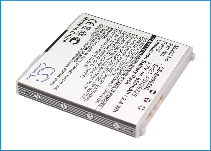 Batteri til mobiltelefon, smarttelefon for Sharp SH-02A, SH-01B, SH-02B m.fl.