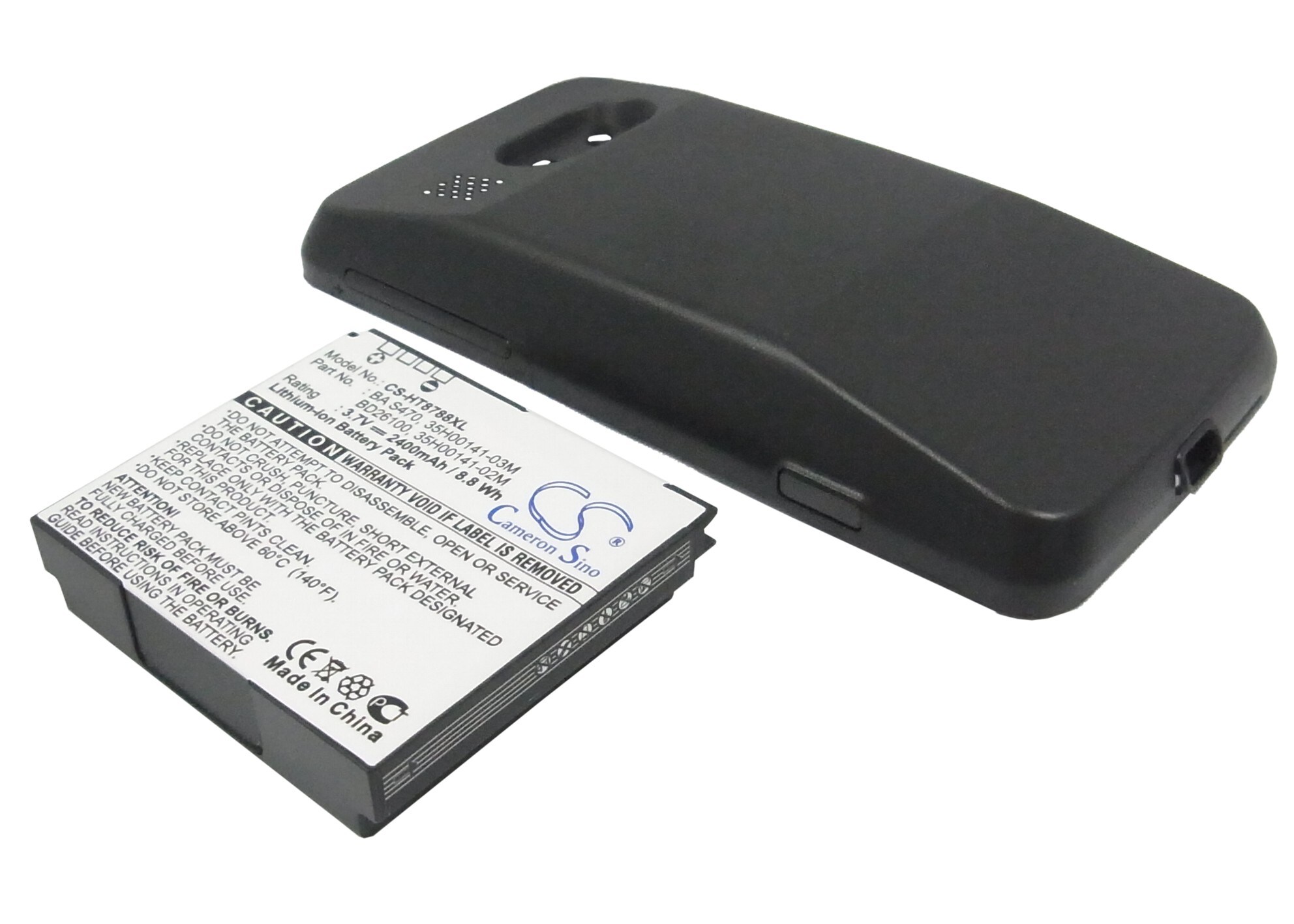 Batteri til mobiltelefon, smarttelefon for HTC Surround, 7 Surround, T8788 m.fl.
