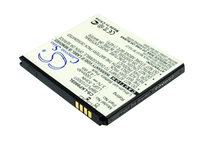 Batteri til Pocket PC og PDA for T-Mobile P999, G2X, Doubleplay m.fl.