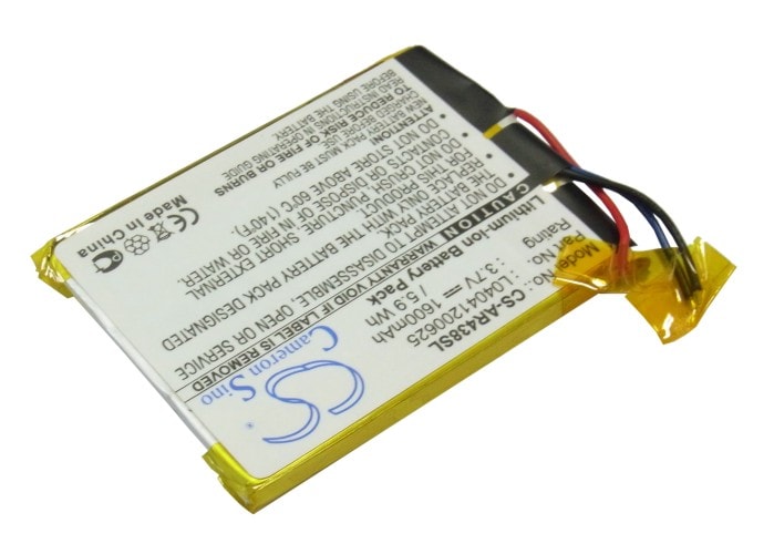 Batteri til mediespiller for Archos 43 Internet Tablet, A43IT, A43IT 8 GB m.fl.