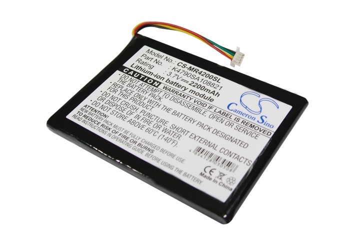 Batteri til GP, navigasjonssystem for Magellan Maestro 4200, Maestro 4210 m.fl.