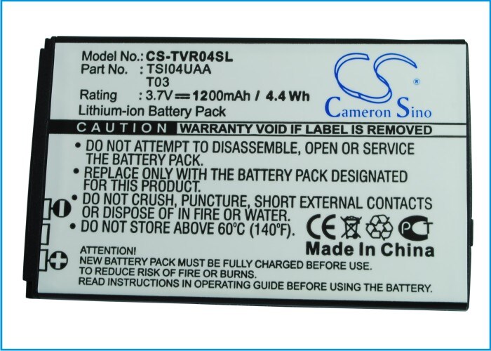 Batteri til mobiltelefon, smarttelefon for Toshiba Regza IS04, T-01C