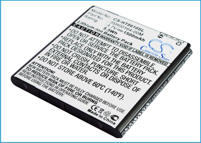 Batteri til mobiltelefon, smarttelefon for T-Mobile Sensation 4G, PG86100