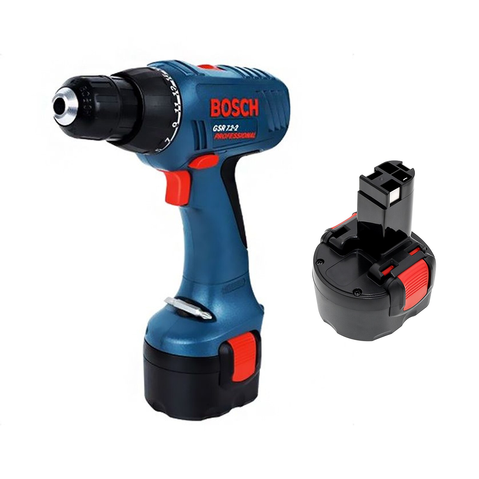 Batteri til elektriske verktøy for Bosch GSR 7.2-1, GSR7.2-1, GSR7.2-2