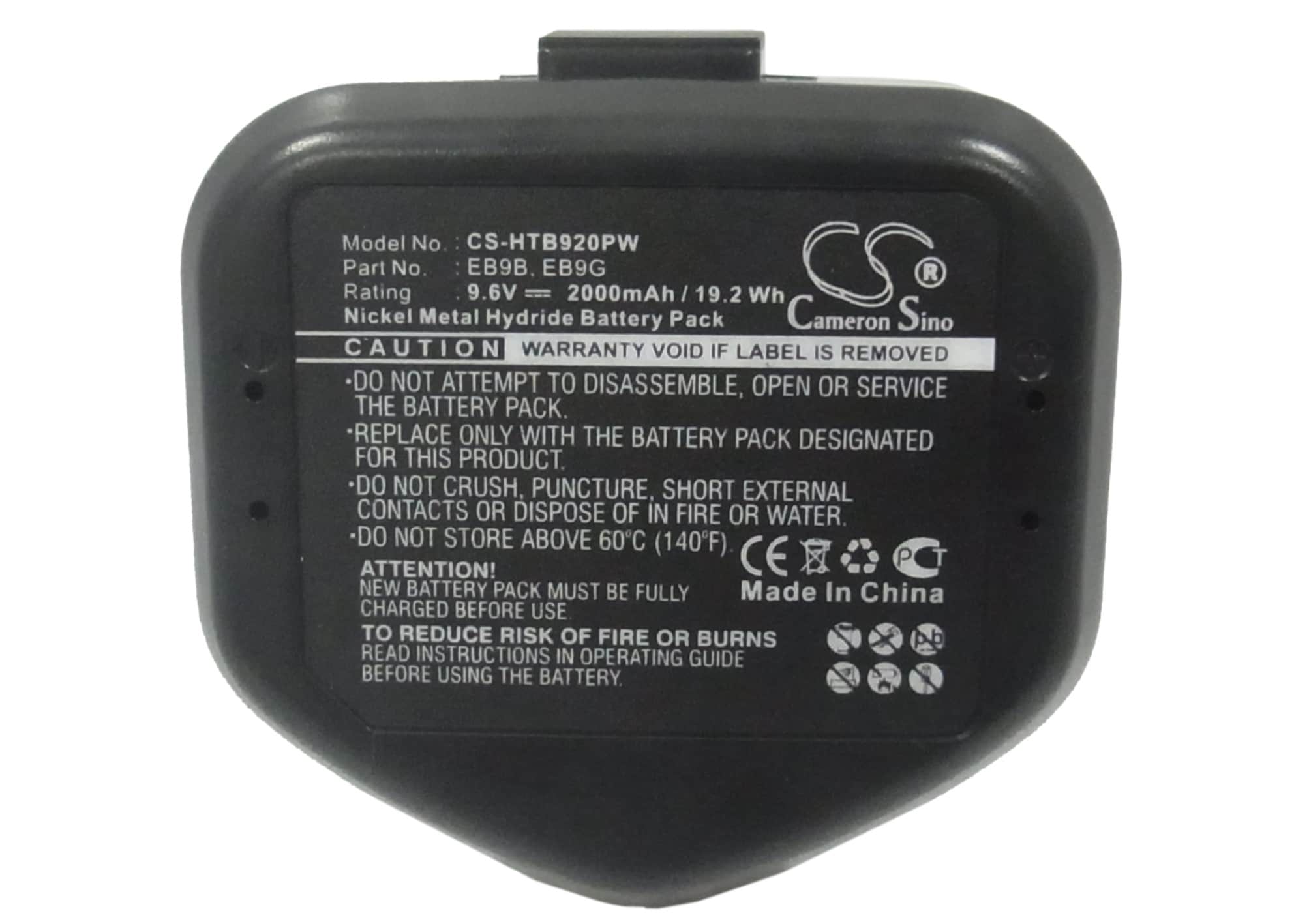 Batteri til elektriske verktøy for Hitachi CK 12D, CK 12DY, CL 10D m.fl.