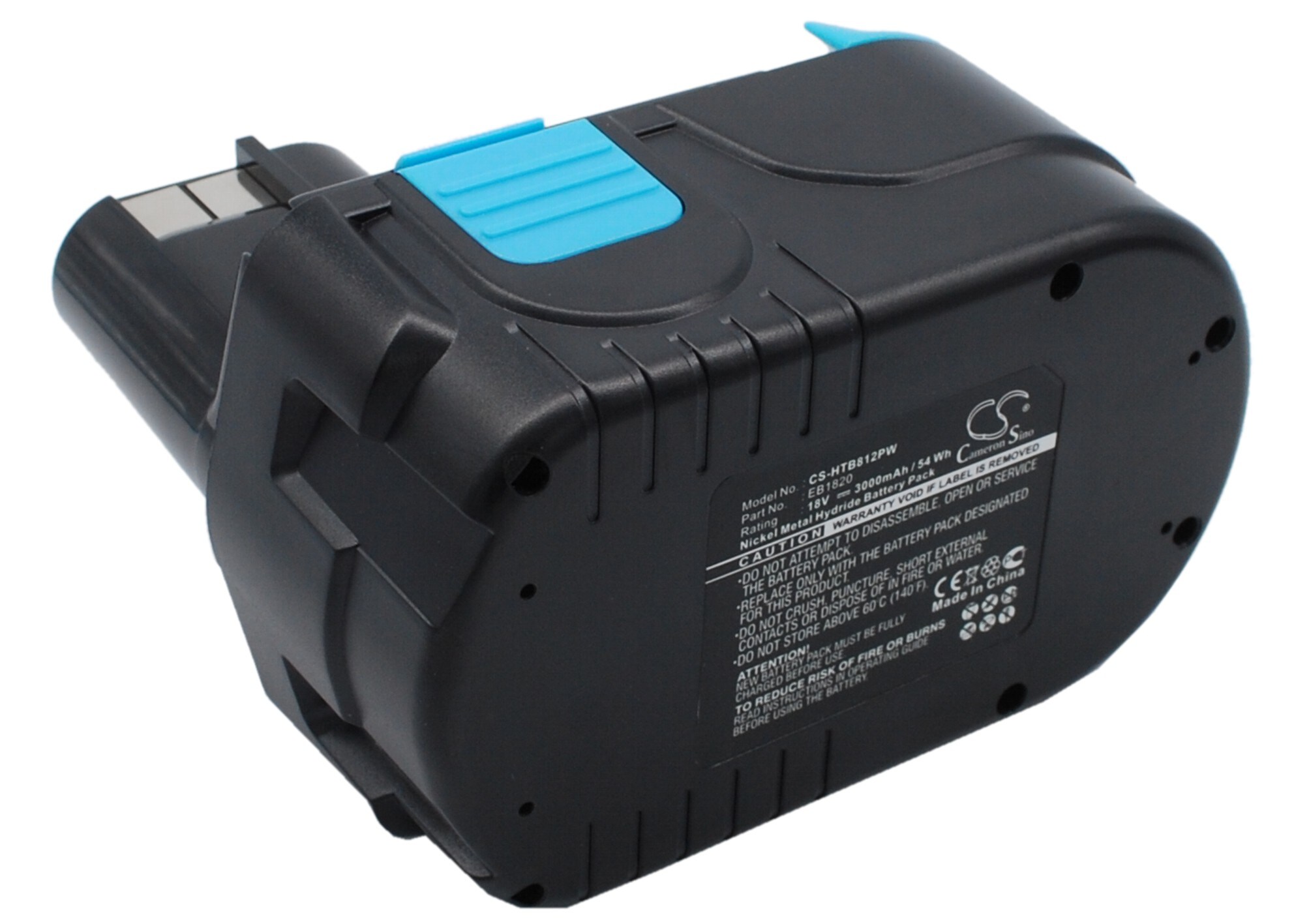 Batteri til elektriske verktøy for Hitachi C 18DL, C 18DLX, C 18DMR m.fl.