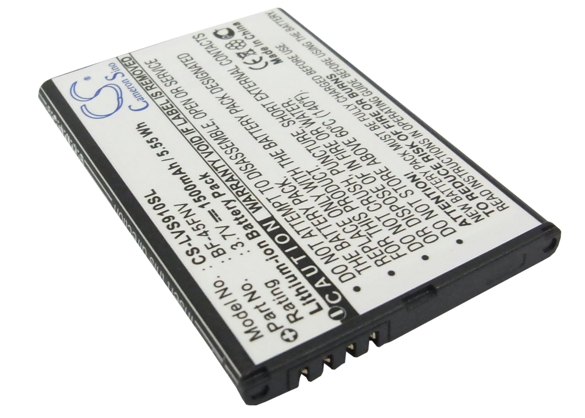 Batteri til mobiltelefon, smarttelefon for Verizon VS910, Revolution, Revolution 4G