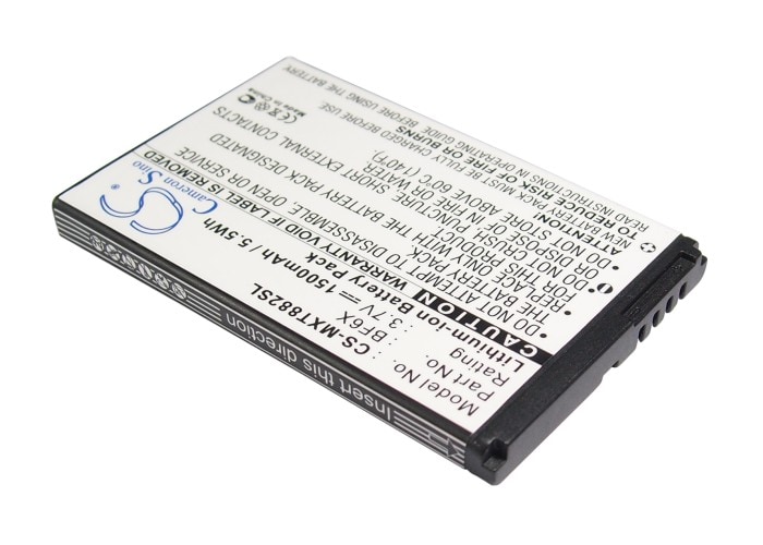 Batteri til mobiltelefon, smarttelefon for Motorola XT882, Droid 3, XT862 m.fl.