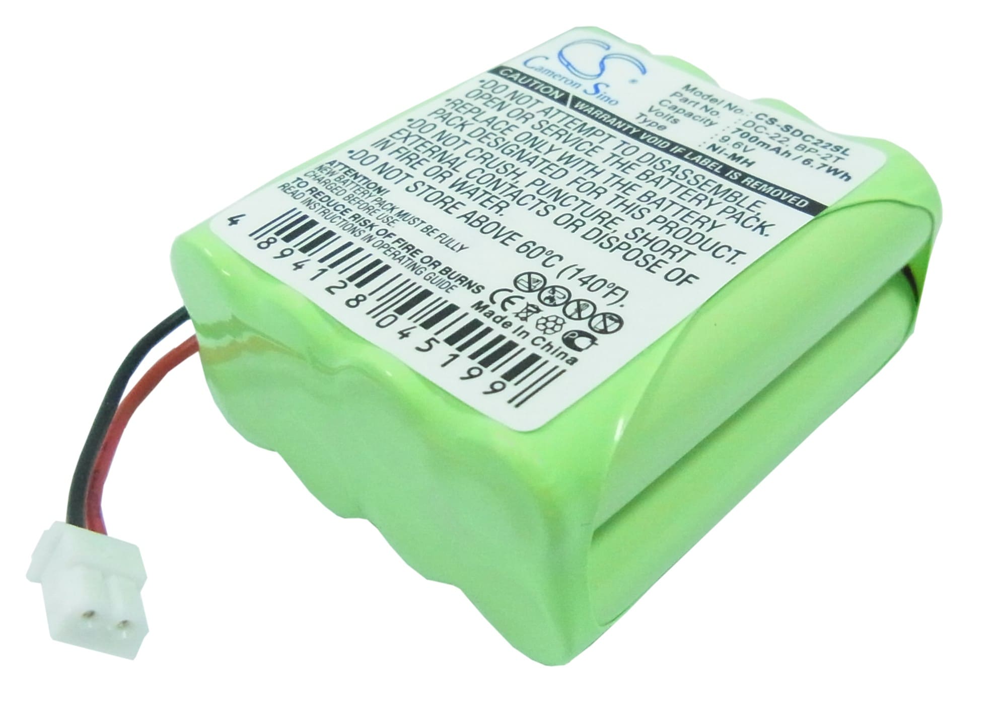 Batteri til hundehalsbånd for SportDog Transmitter 1400, Transmitter 1400NCP m.fl.