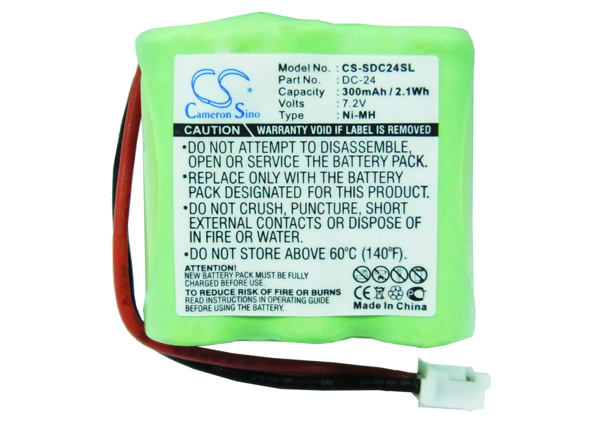 Batteri til hundehalsbånd for SportDog Houndhunter SD-1800, Uplandhunter SD-1850 m.fl.